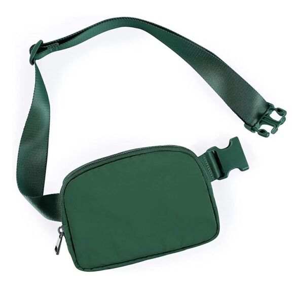 Deep Green Fanny Pack  - Picture 1 of 4